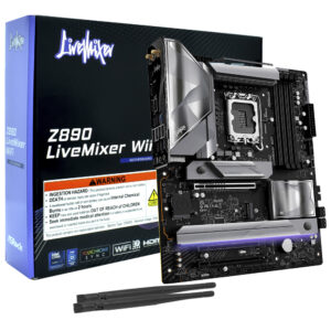Placa Madre ASRock Z890 Livemixer Wi-Fi Socket LGA 1851 DDR5