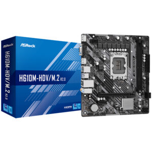 Placa Madre ASRock H610M-HDV M.2 R2.0 Socket LGA 1700 DDR4