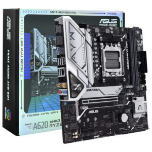 Placa Madre ASUS Prime A620M-AYW Wi-Fi Socket AM5 DDR5