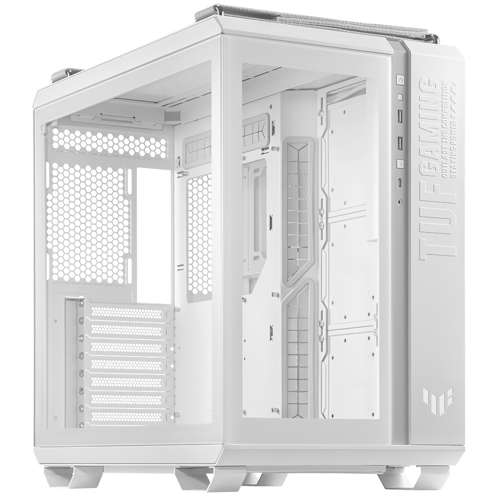 Gabinete Gamer ASUS TUF GT502 Mid Tower Blanco