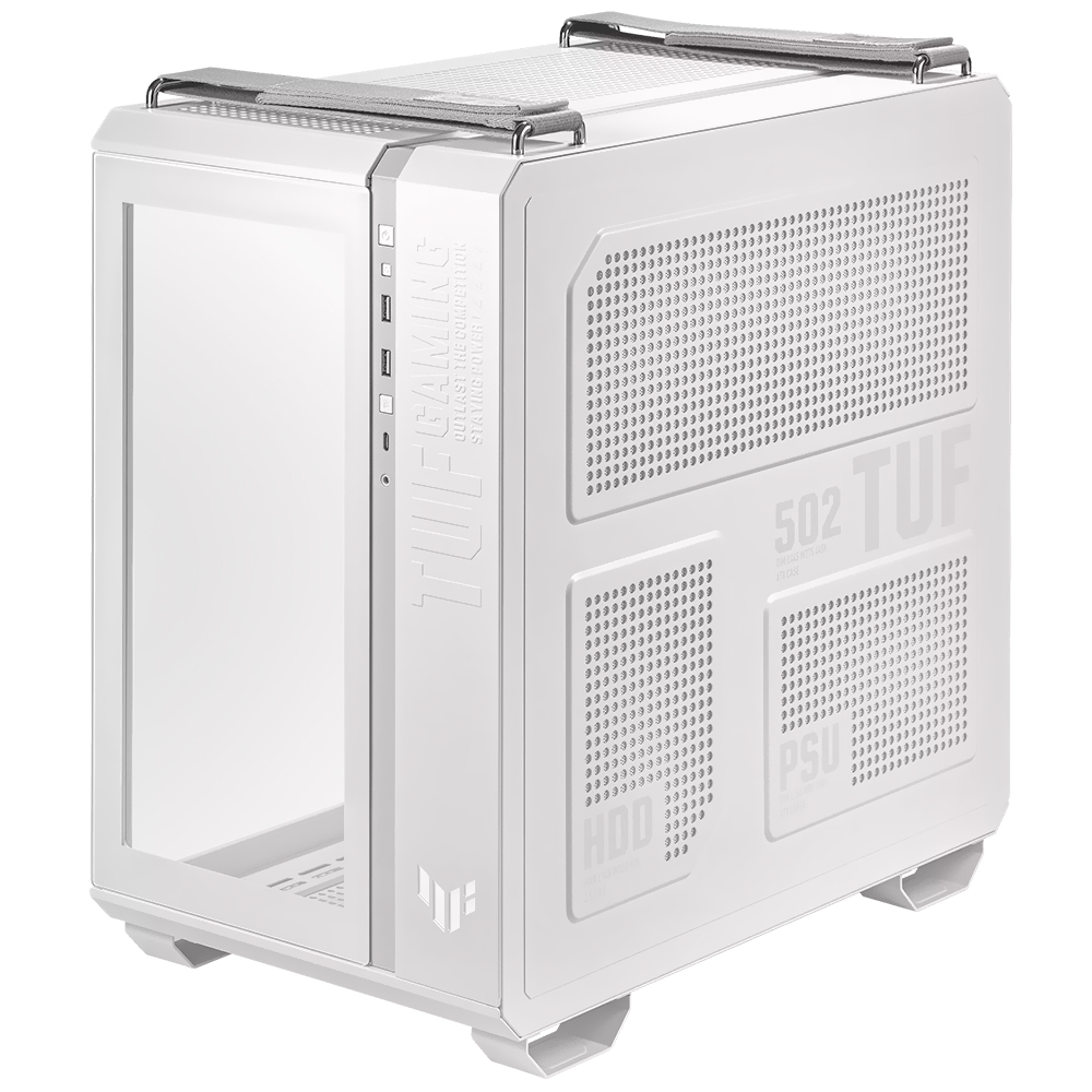 Gabinete Gamer ASUS TUF GT502 Mid Tower Blanco