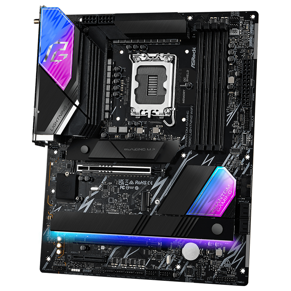 Placa Madre ASRock Z890 Lightning Wi-Fi Socket LGA 1851 DDR5
