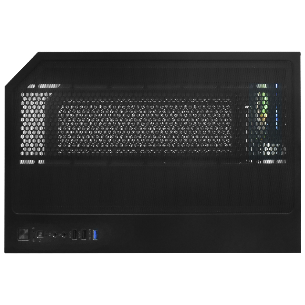 Gabinete Gamer Satellite K902 ATX 4 Cooler ARGB Negro