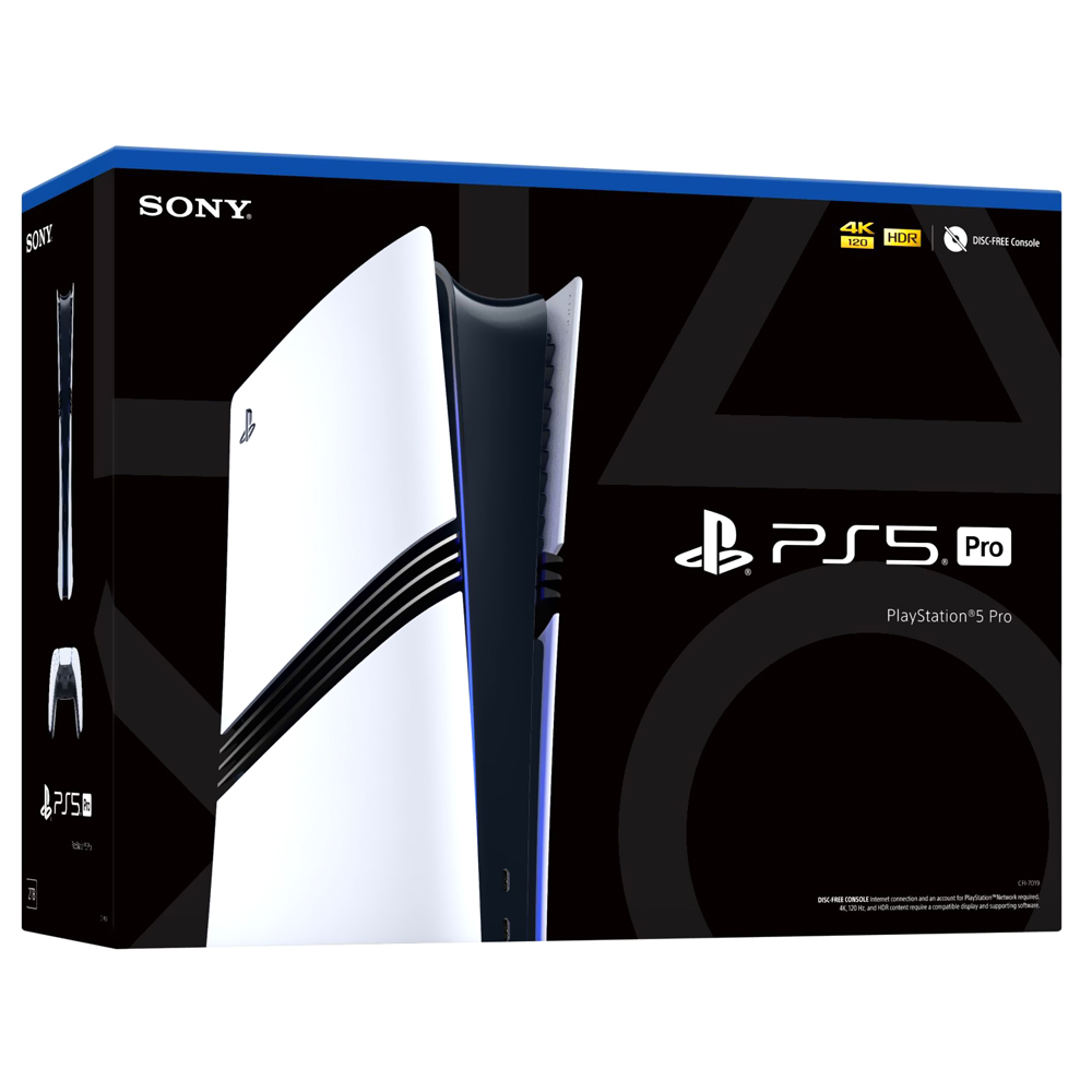 Consola Sony PlayStation 5 Pro Slim CFI-7019 2TB Digital Edition Bivolt Blanco (Americano)