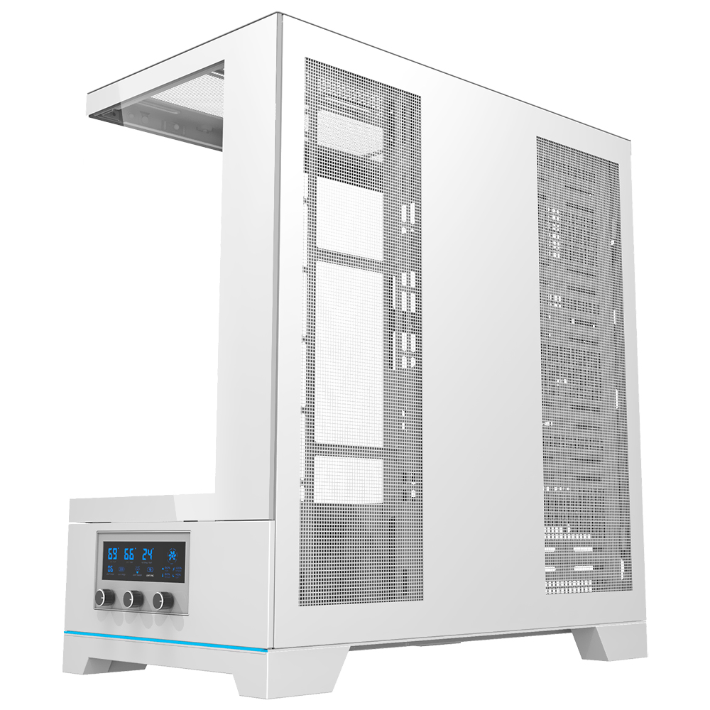 Gabinete Gamer darkFlash DY451 Pro Dy Series Land ATX Blanco