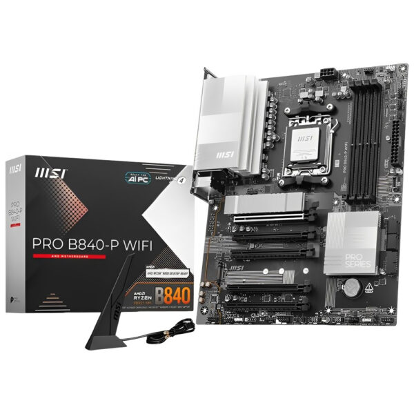Placa Madre MSI Pro B840-P WI-FI Socket AM5 DDR5