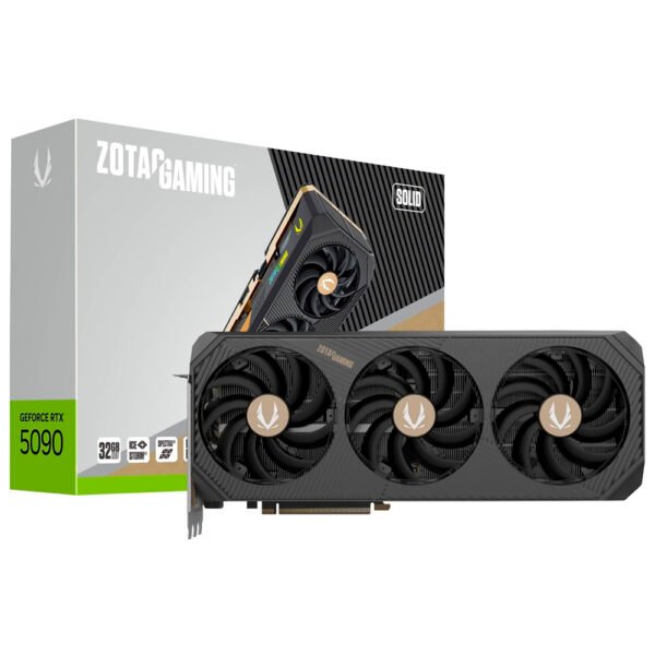 Tarjeta de Video Zotac Gaming OC Solid 16GB GeForce RTX5080 GDDR7 - ZT-B50800J-10P