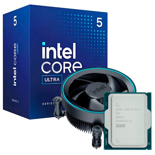 Procesador INTEL CORE ULTRA 5 225 Socket LGA 1851 24MB