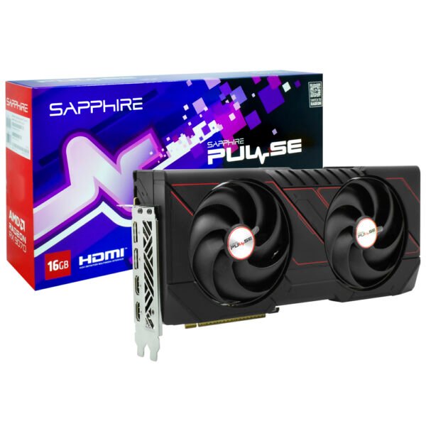 Tarjeta Gráfica Sapphire Gaming Pulse 16GB Radeon RX9070 GDDR6 11349-03-20G