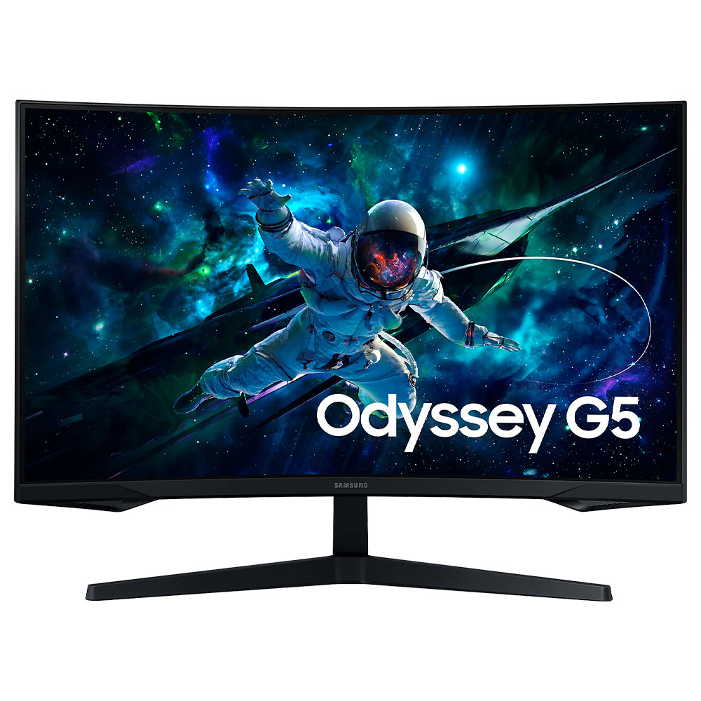 Monitor Gamer Samsung Odyssey G55C LS27CG552EN 27" QHD LED Curvo 165Hz 1Ms Negro