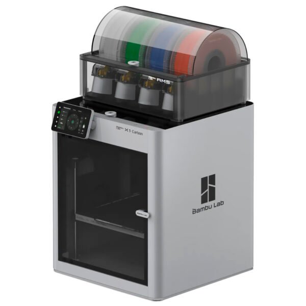 Impresora 3D Bambu Lab PF001-P+SA001 X1-Carbon Combo AMS Bivolt Gris
