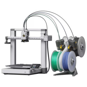 Impresora 3D Bambu Lab PF002-A+SA005 A1 Combo AMS Lite Bivolt Negro