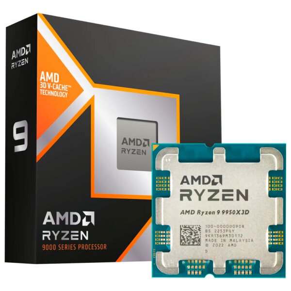 Procesador AMD RYZEN 9 9950X3D Socket AM5 4.3GHZ 144MB