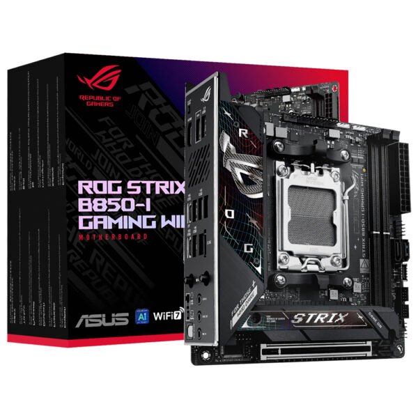 Placa Madre ASUS Rog Strix B850-I Gaming WI-FI Socket AM5 DDR5