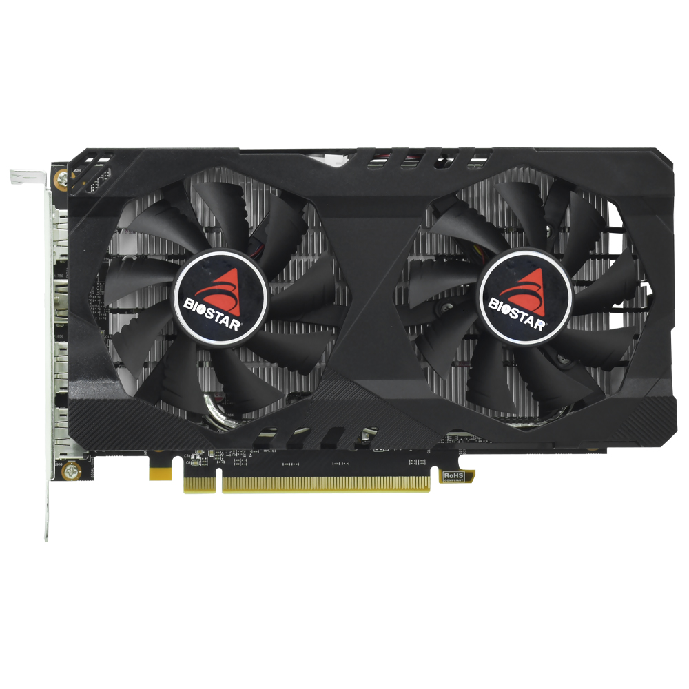 Tarjeta Gráfica Biostar Gaming 8GB Radeon RX6600 GDDR6 - VA6606RM81-TBMRH-BS2