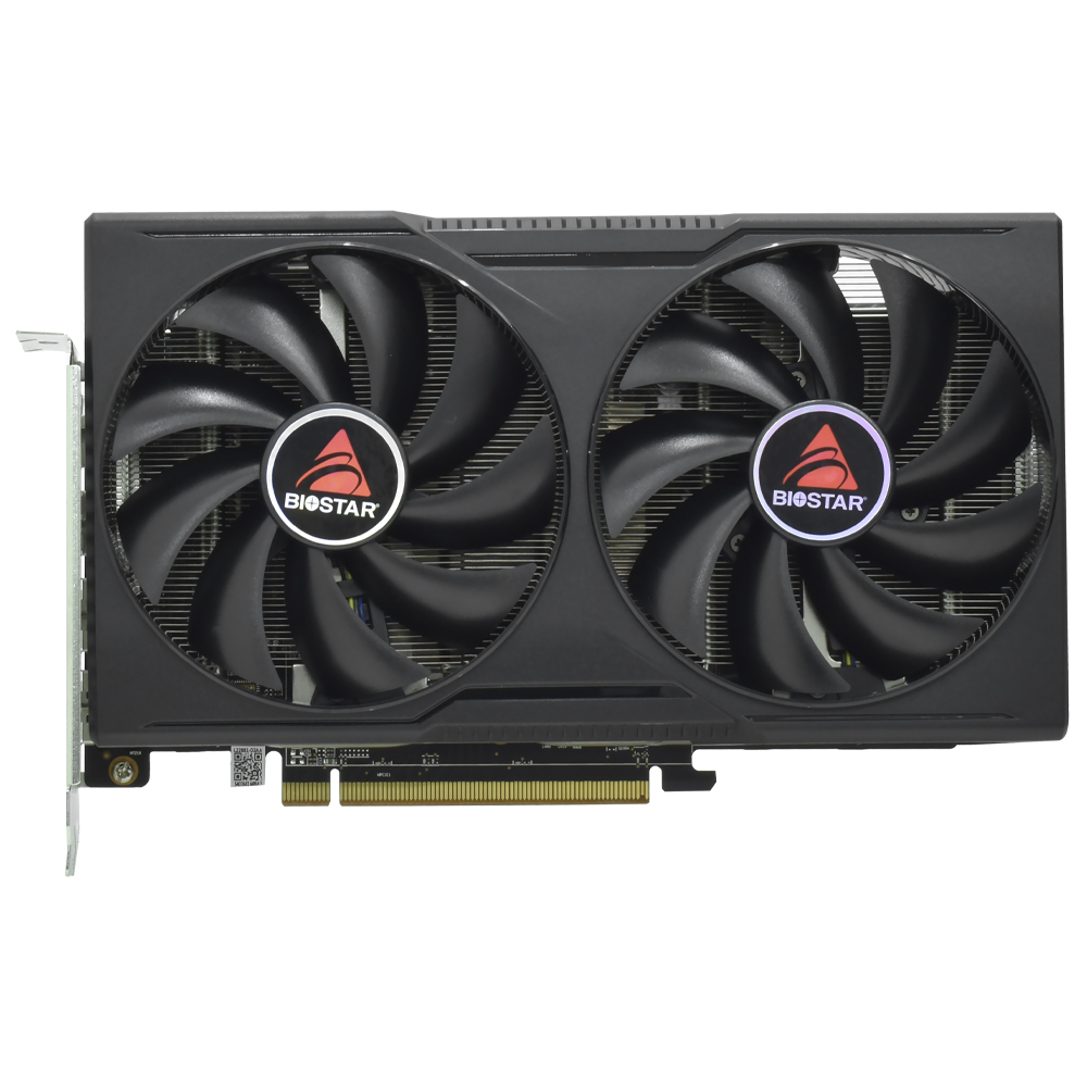 Tarjeta Gráfica Biostar Ultimate Gaming OC 8GB Radeon RX7600 GDDR6 - VA76S6RM81-RBARA-BS2