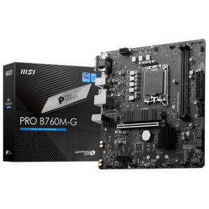 Placa Madre MSI Pro B760M-G Socket LGA 1700 DDR5