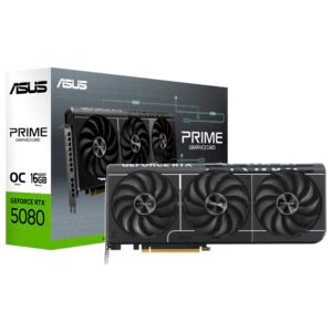 Tarjeta Gráfica ASUS Prime OC 16 GB GeForce RTX 5080 GDDR7-PRIME-RTX 5080-O16G