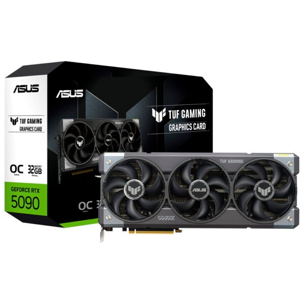 Tarjeta de Video ASUS TUF Gaming OC GTIII 32GB GeForce RTX5090 GDDR7 - TUF-RTX5090-O32G-GAMING