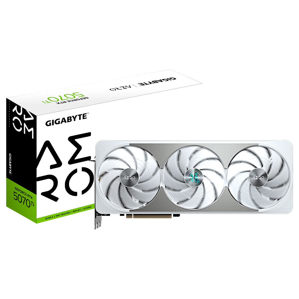 Tarjeta Gráfica Gigabyte Aero OC 16GB GeForce RTX5070TI GDDR7 - GV-N507TAERO OC-16GD