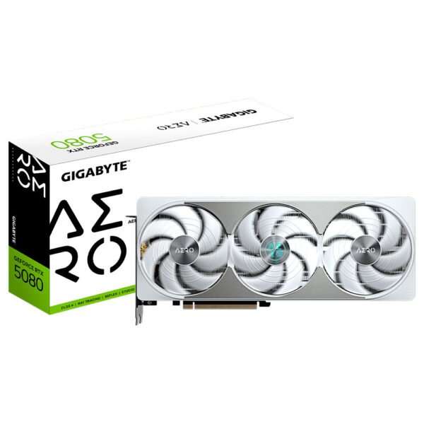 Tarjeta de Video Gigabyte Aero OC SFF 16GB GeForce RTX5080 GDDR7 - GV-N5080AERO OC-16GD