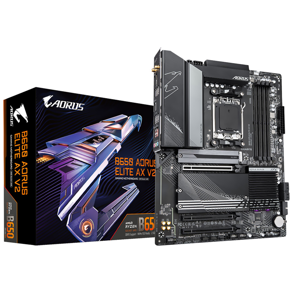 Placa Madre Gigabyte B650 AORUS Elite AX V2 Socket AM5 DDR5