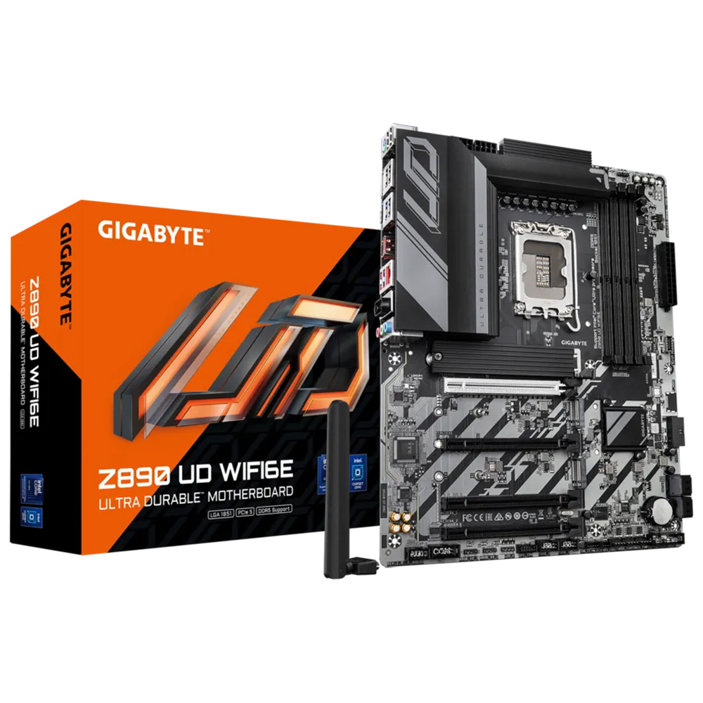 Placa Madre Gigabyte Z890 UD Wi-Fi 6E Socket LGA 1851 DDR5