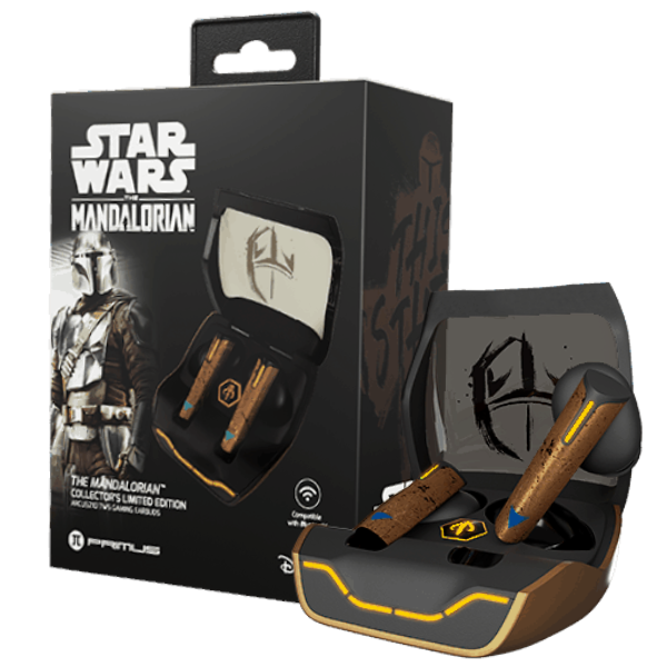 Auricular Gamer Primus Arcus 210 Star Wars The Mandalorian WH-S210ML Bluetooth