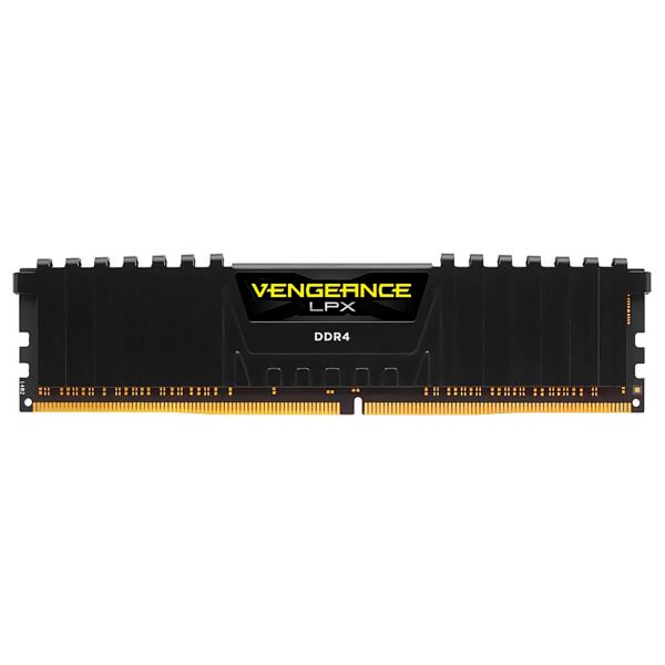 Memoria RAM CORSAIR VENGEANCE Lpx DDR4 16GB 2400MHZ Negro (CMK16GX4M1A2400C16)