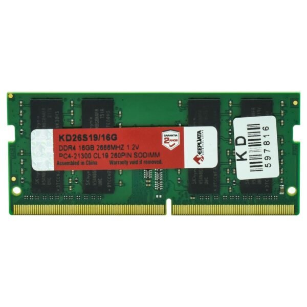 Memoria RAM Keepdata DDR4 16GB 2666MHZ KD26S19/16G