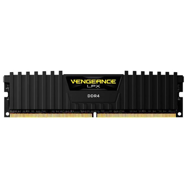 Memoria RAM CORSAIR VENGEANCE Lpx DDR4 8GB 2666MHZ Negro (CMK8GX4M1A2666C16)
