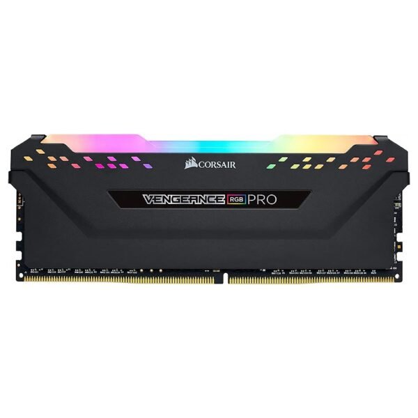 Memoria RAM Corsair Vengeance RGB Pro DDR4 16GB 3600MHz Negro (CMW16GX4M1Z3600C18)