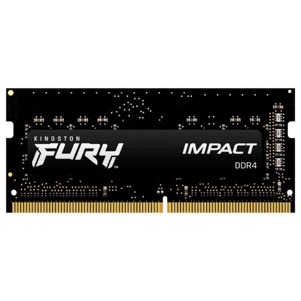 Memoria RAM KINGSTON IMPACT DDR4 8GB 3200MHZ Negro (KF432S20IB/8)