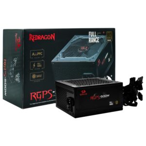 Fuente de Alimentación Redragon GC-PS001 500W ATX No Modular 80 Plus Bronze