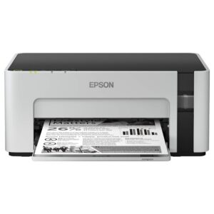 Impresora Monocromática Epson M1120 EcoTank Wifi Bivolt Blanco Negro