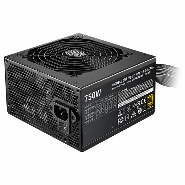 Fuente de Alimentación Cooler Master MWE V2 750W ATX No Modular 80 Plus Gold - MPE-7501-ACAAG-U2