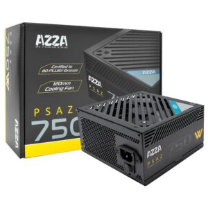 Fuente de Alimentación AZZA PSAZ 750W ATX No Modular 80 Plus Bronze