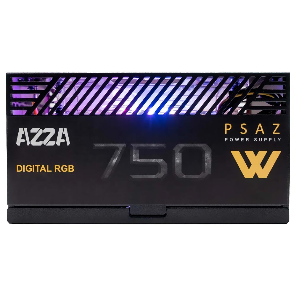 Fuente de Alimentación AZZA PSAZ 750W ATX No Modular 80 Plus Bronze RGB