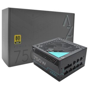 Fuente de Alimentación AZZA PSAZ-750G 750W ATX Modular 80 Plus Gold