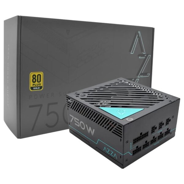 Fuente de Alimentación AZZA PSAZ-750G 750W ATX Modular 80 Plus Gold
