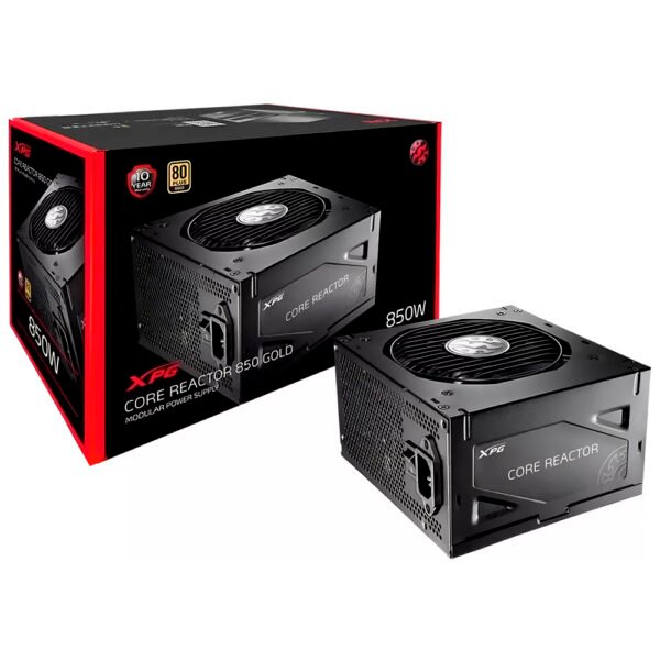 Fuente de Alimentación ADATA XPG Core Reactor 850W ATX Modular 80 Plus Gold