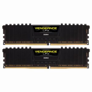Memoria RAM Corsair Vengeance LPX DDR4 32GB (2x16GB) 3200MHz Negro (CMK32GX4M2E3200C16)