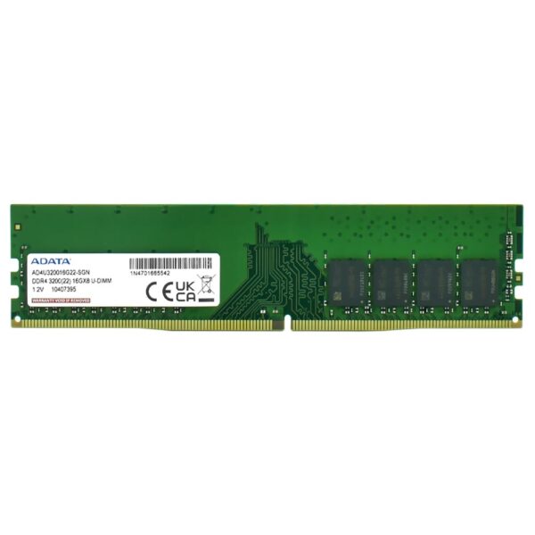 Memoria RAM ADATA DDR4 16GB 3200MHZ AD4U320016G22-SGN