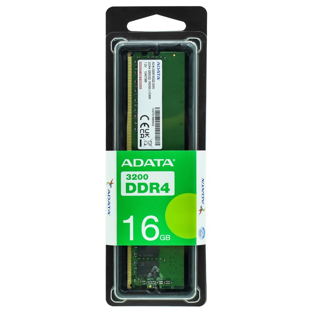 Memoria RAM ADATA DDR4 16GB 3200MHz AD4U320016G22-SGN