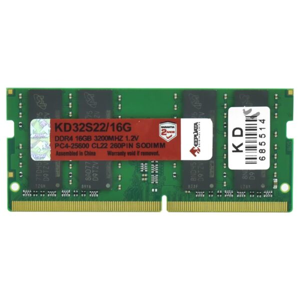 Memoria Ramoria RAM Keepdata DDR4 16GB 3200MHZ KD32S22/16G