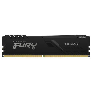 Memoria RAM Kingston Fury Beast DDR4 8GB 3200MHz Negro (KF432C16BB/8)