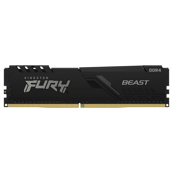 Memoria RAM Kingston Fury Beast DDR4 8GB 3200MHz Negro (KF432C16BB/8)
