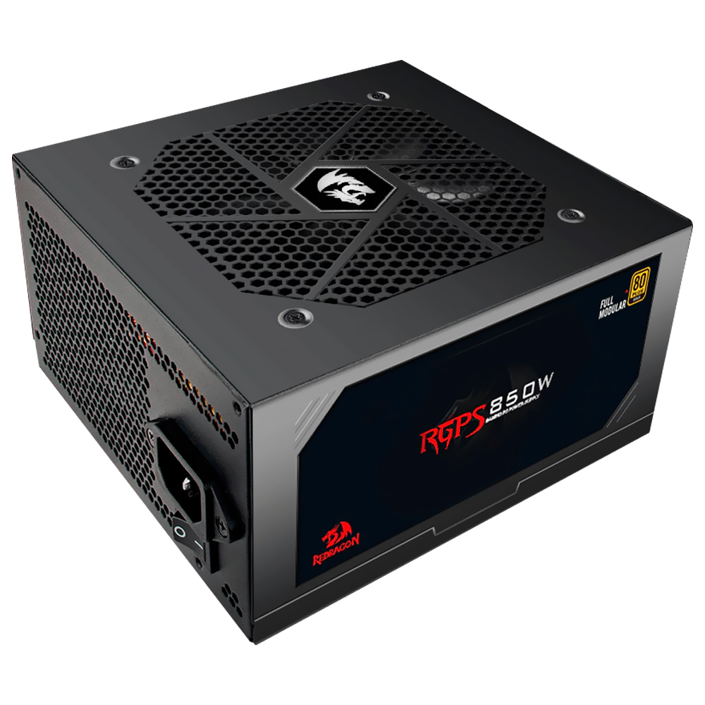 Fuente de Alimentación Redragon GC-PS010 850W ATX Modular 80 Plus Gold