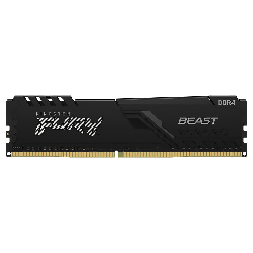 Memoria RAM Kingston Fury Beast DDR4 32GB 3600MHz Negro (KF436C18BB/32)