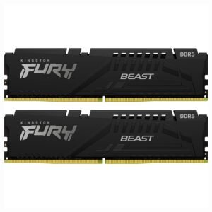 Memoria RAM Kingston Fury Beast DDR5 32GB (2x16GB) 5600MHz Negro
